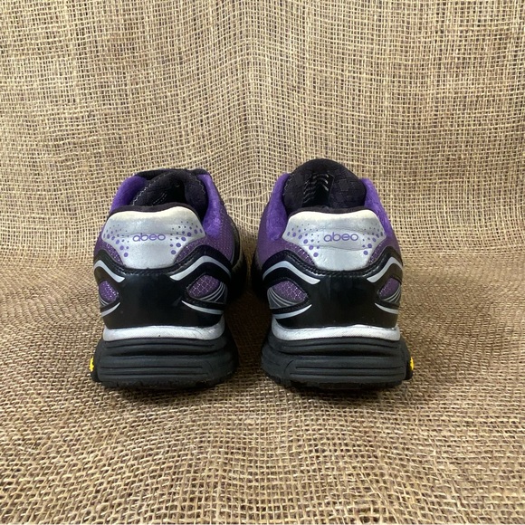Abeo Running Shoes Raelon Aero Black Purple  Size 9.5 M - Picture 8 of 10